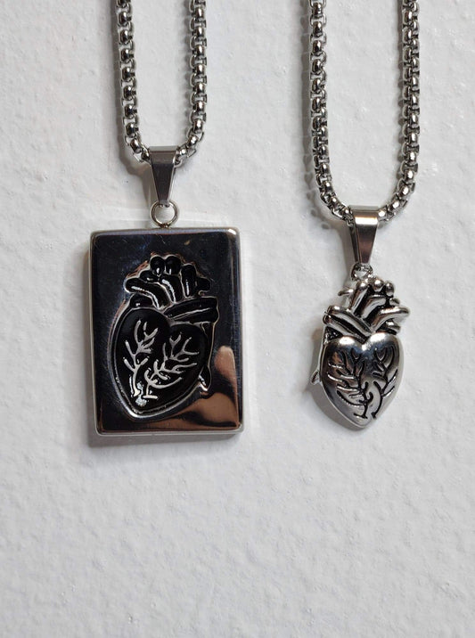 Couples Heart Necklace