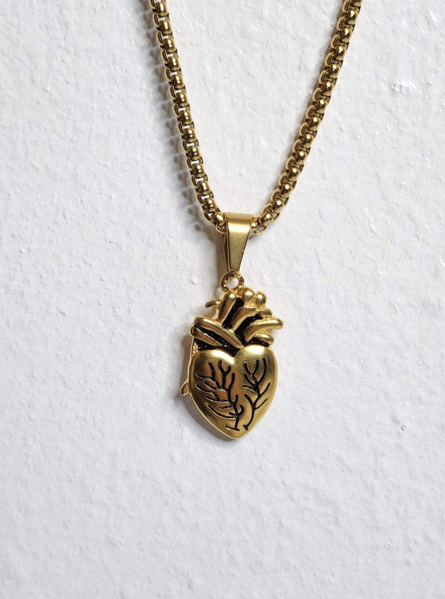 Couples Heart Necklace